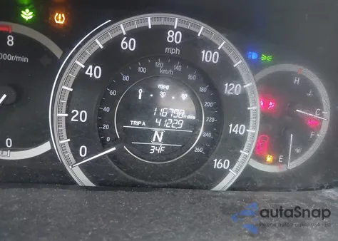 2017 Honda Accord Ex z USA, uszkodzony, nr VIN 1HGCR2F76HA105717